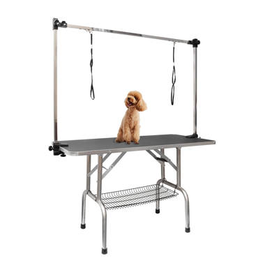 Dog grooming table clearance arm